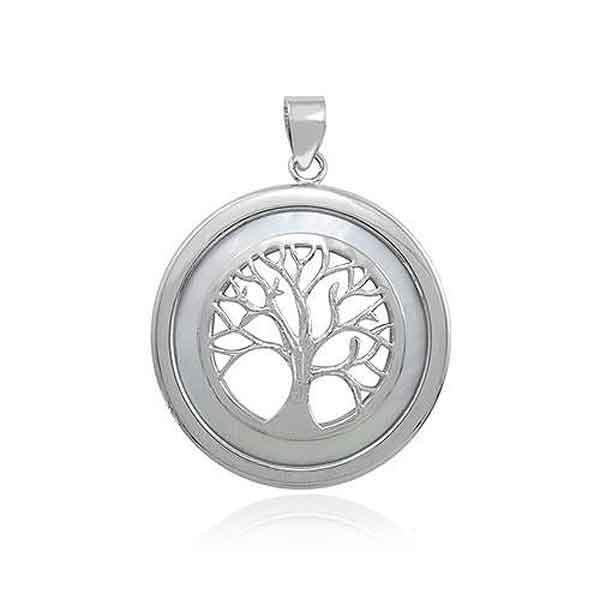 Tree of Life pendant pearl