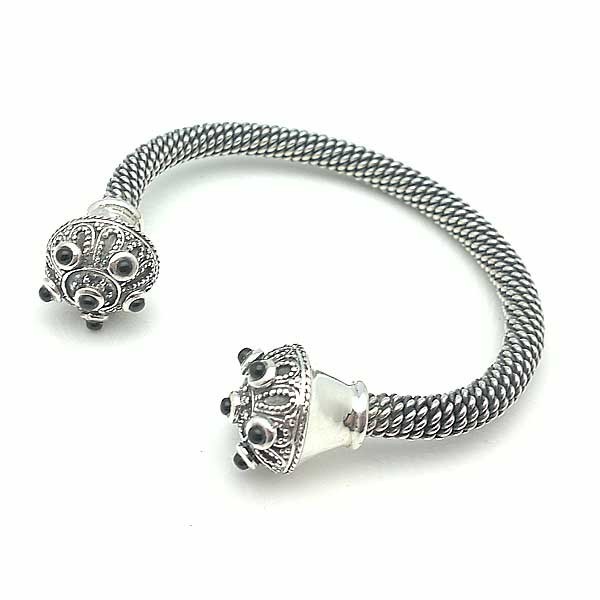 Torque sterling silver