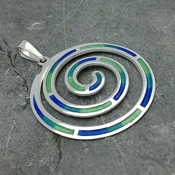  Spiral pendant
