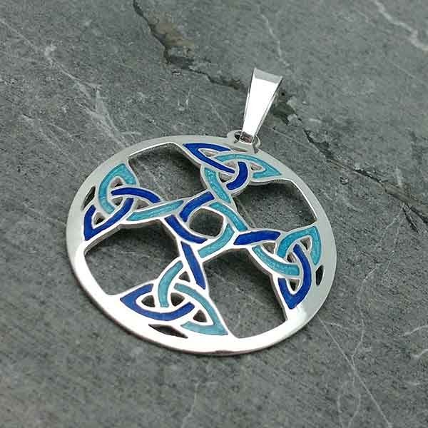 Colgante cruz celta