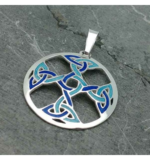 Colgante cruz celta