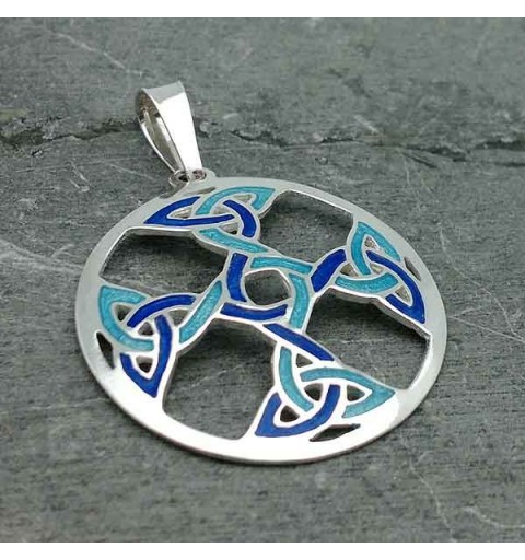 Celtic cross pendant