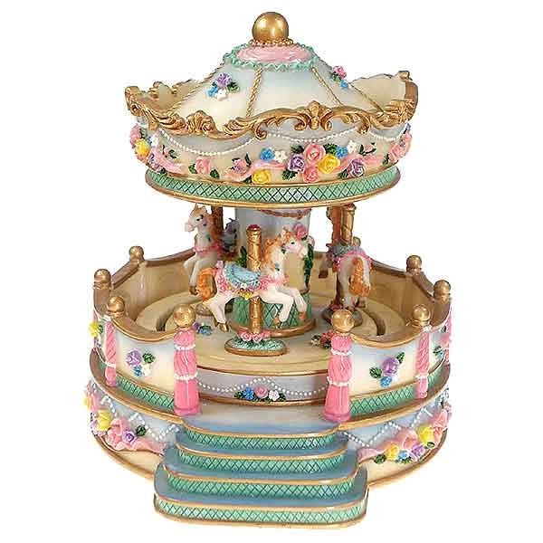 Carousel with ponies