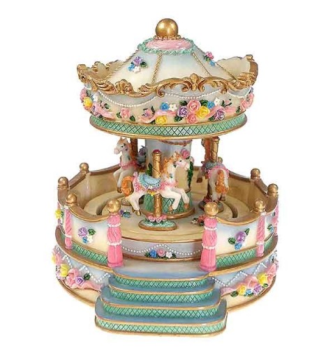 Carousel with ponies