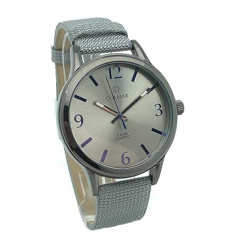 Gray unisex watch