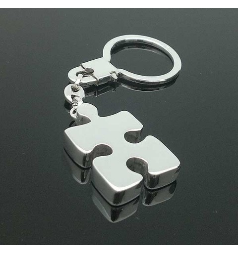 3D puzzle keychain