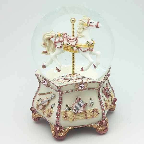 Snowball with carousel
