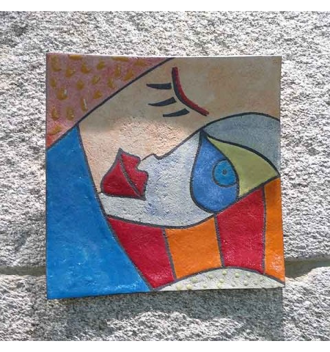 Plato Decorativo Caras