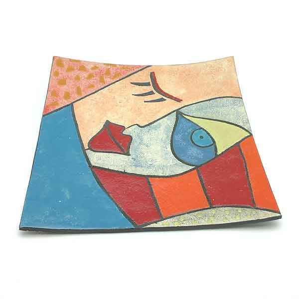 Plato Decorativo Caras