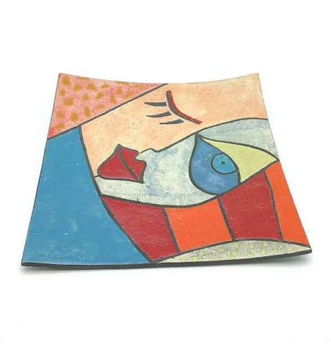 Plato Decorativo Caras