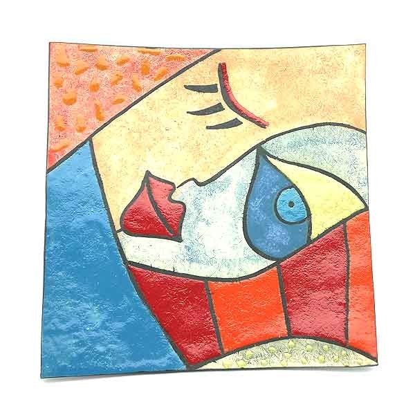 Plato Decorativo Caras