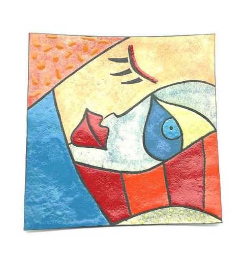 Plato Decorativo Caras