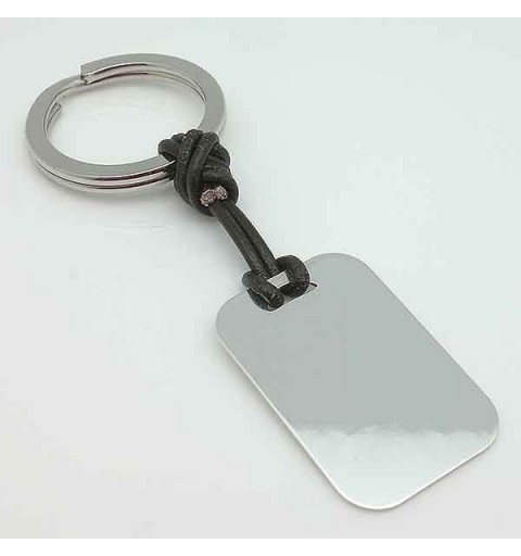 Silver keychain for dad