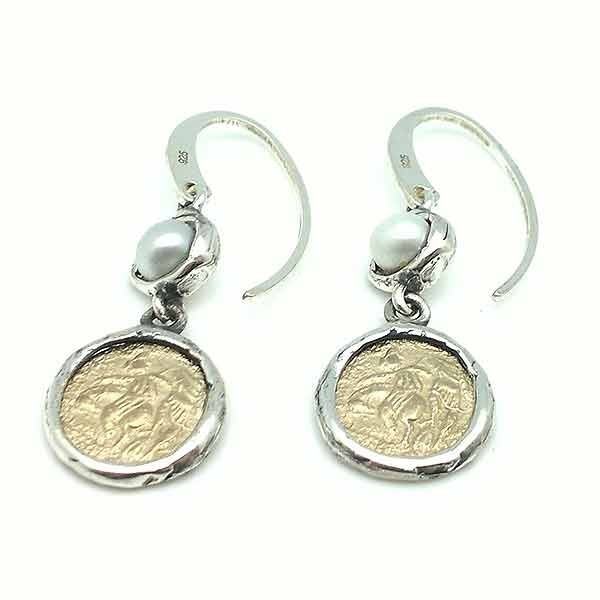Coin earrings