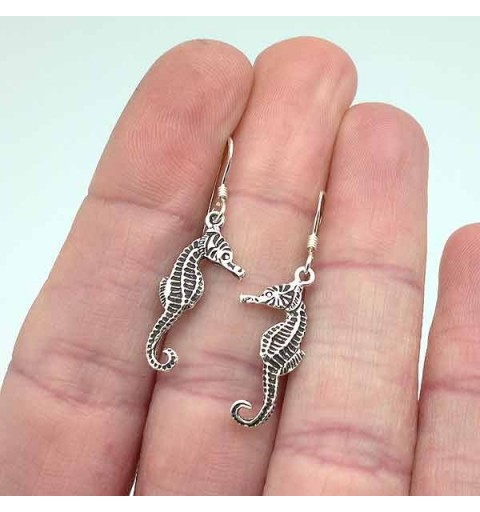 Seahorse earrings
