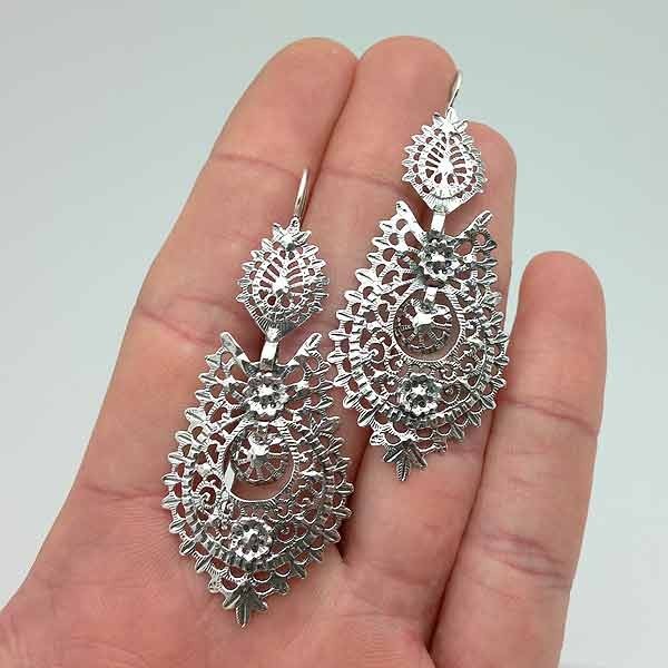Galician filigree earrings