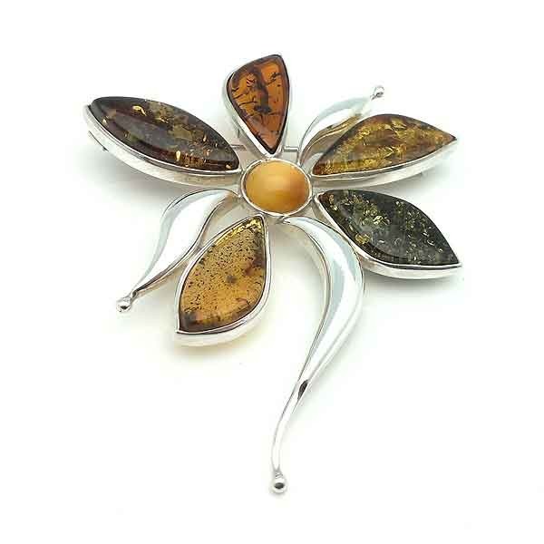 Colgante/Broche Flor