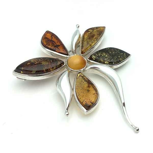 Colgante/Broche Flor