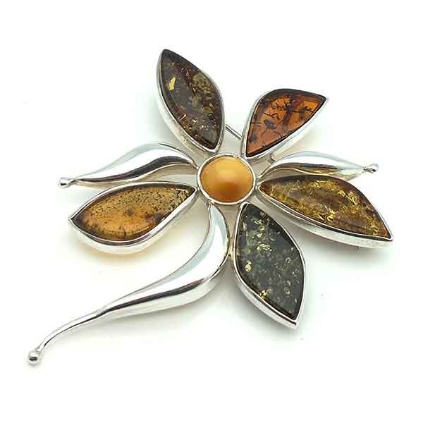Colgante/Broche Flor