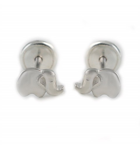 Baby earrings in sterling silver