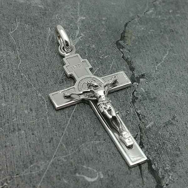Crucifix with Saint Benedict