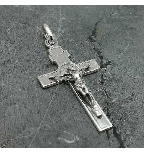 Crucifix with Saint Benedict