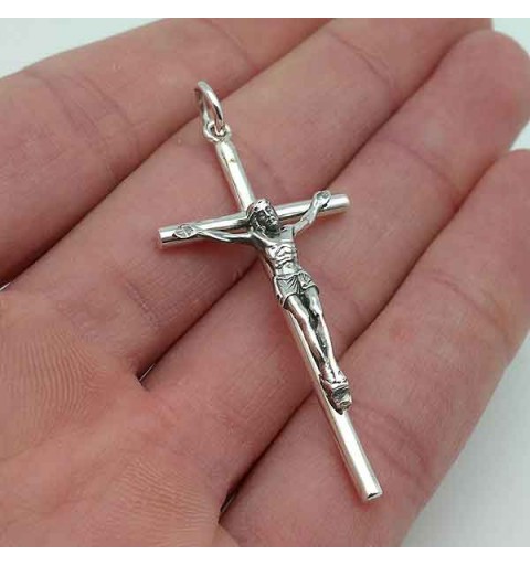 Silver crucifix