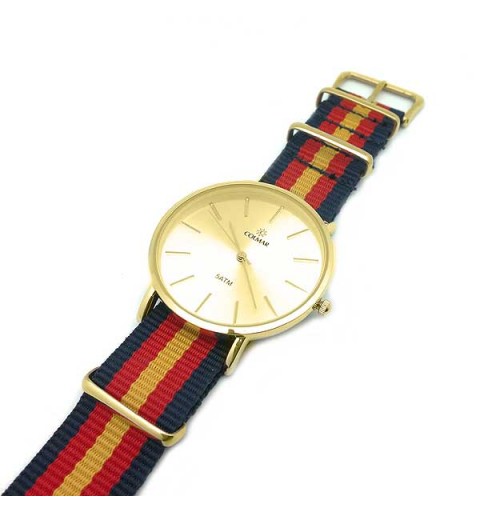 Golden Nylon watch