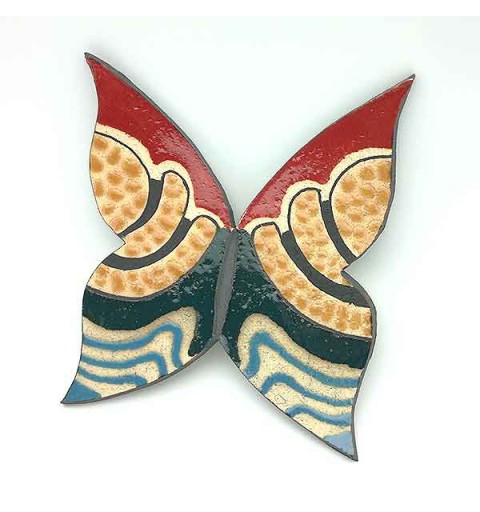 Mariposa cerámica.