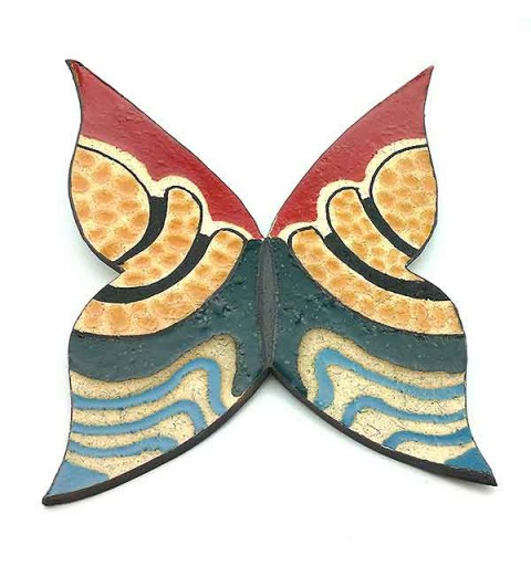 Ceramic butterfly.