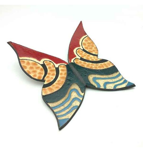 Mariposa cerámica.