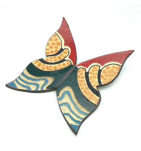 Mariposa cerámica.