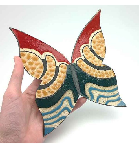 Mariposa cerámica.