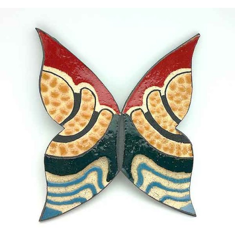 Mariposa cerámica.