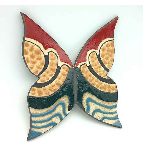 Mariposa cerámica.