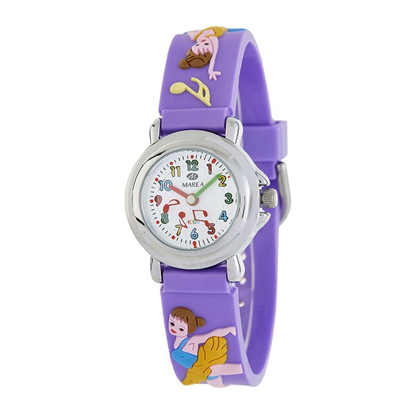 Reloj de color violeta para niñas
