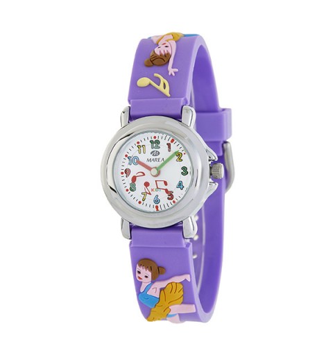 Reloj de color violeta para niñas