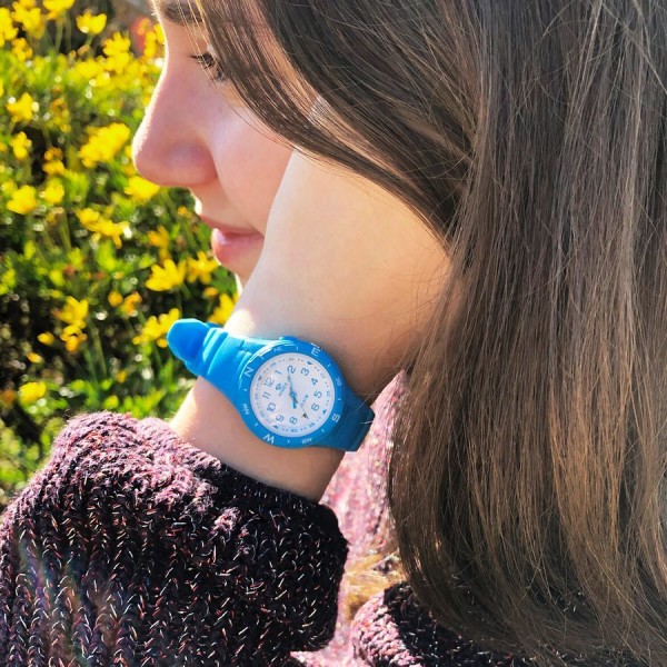Marea brand watch, blue for women or girls
