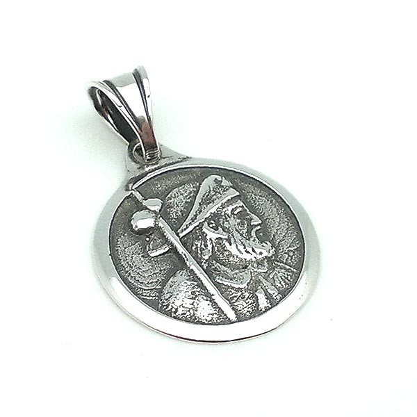Medalla Santiago Apóstol, en plata de ley.