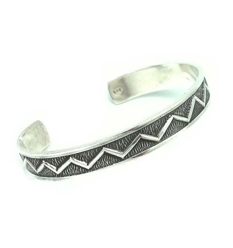 Unisex bracelet, bracelet type, in sterling silver.