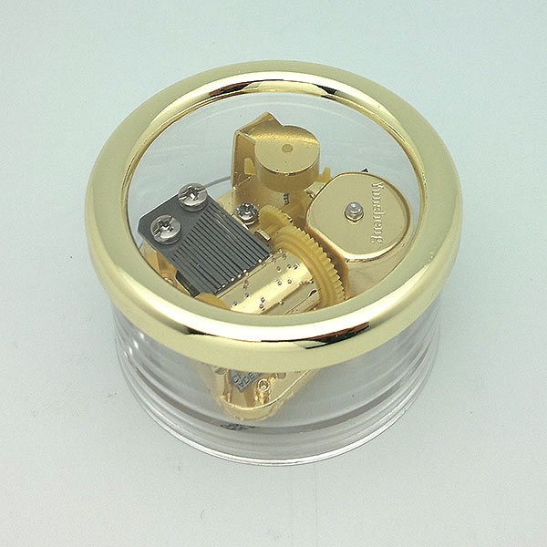 Caja de música redonda