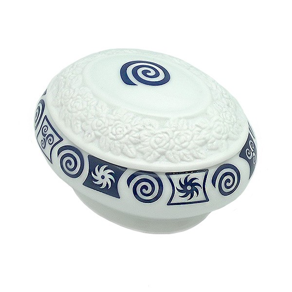 Caja porcelana espiral