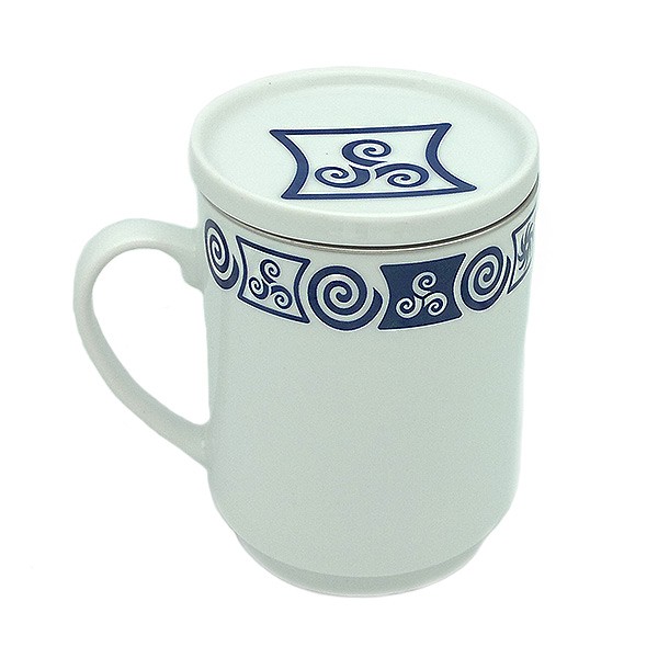 Taza de te grecas celtas