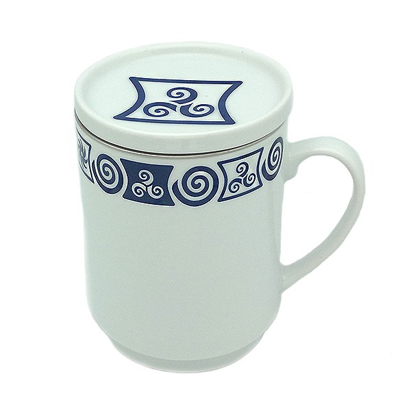 Taza de te grecas celtas