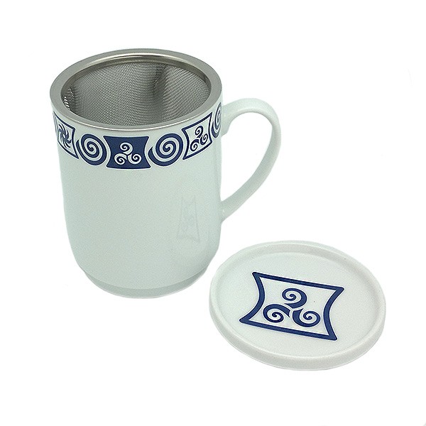 Celtic greek mug