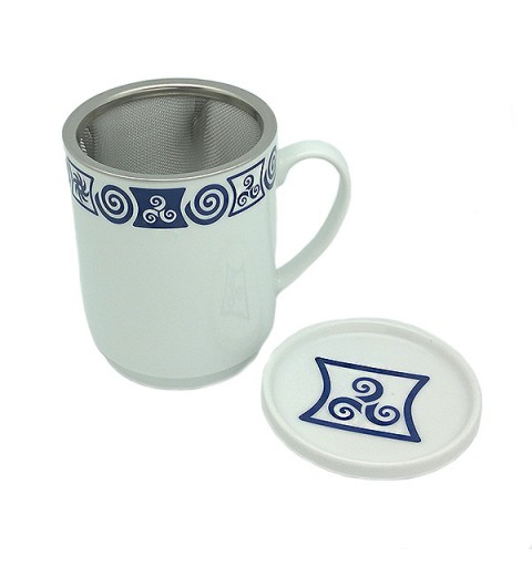 Taza de te grecas celtas