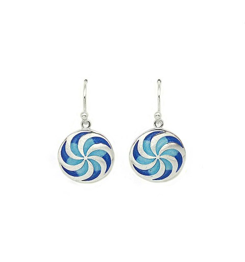 Celtic spiral earrings