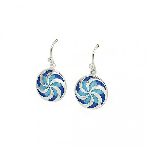 Celtic spiral earrings