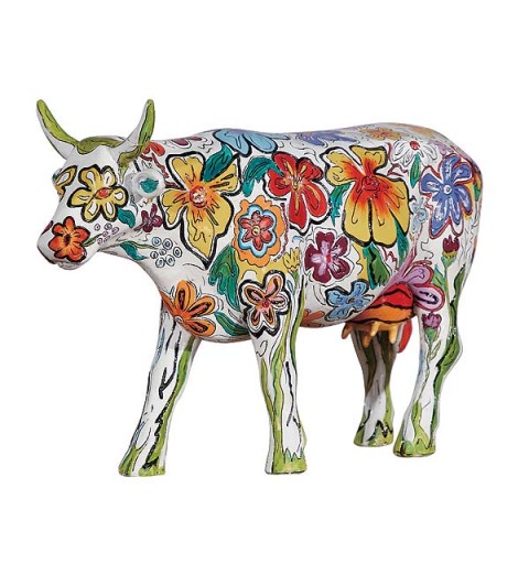 Floral cow, of cowparade