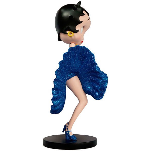 Betty Boop brisa fresca con vestido azul